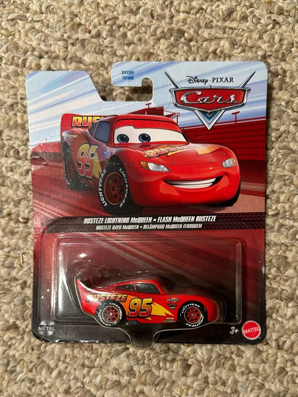 Disney Pixar Mattel Red Lightning McQueen 95 Die-Cast Car from Cars